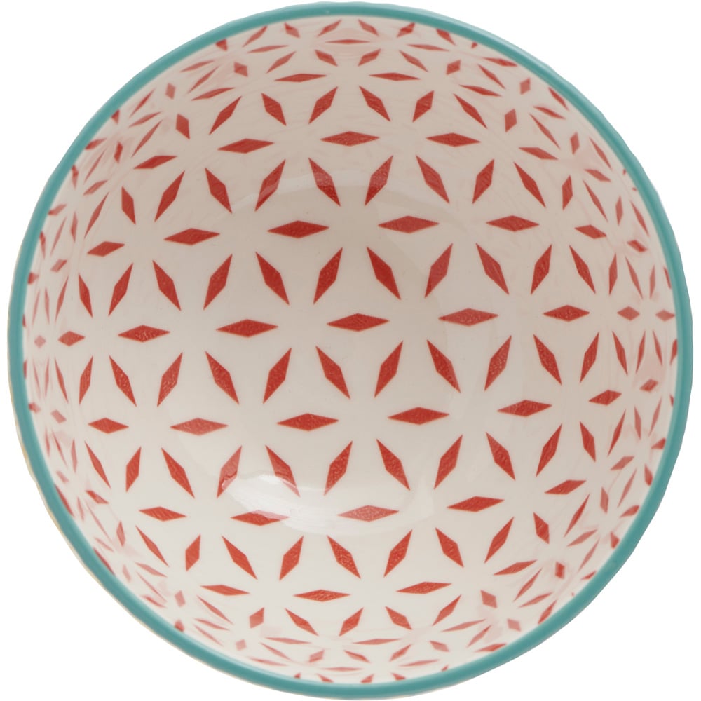 Wilko Blue Mezze Medium Bowl 4 Pack Wilko