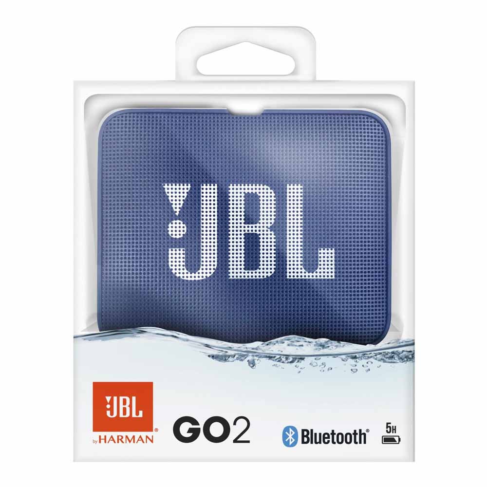 JBL GO 2 Speaker Blue Image 1
