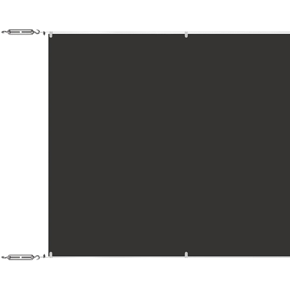 vidaXL Anthracite Oxford Fabric Vertical Awning 1 x 10m Image 2