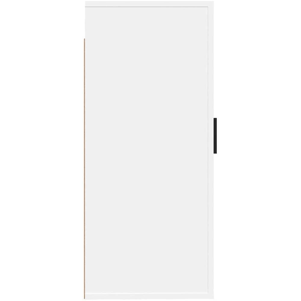 vidaXL Single Door White Wall Mounted TV Cabinet Image 6