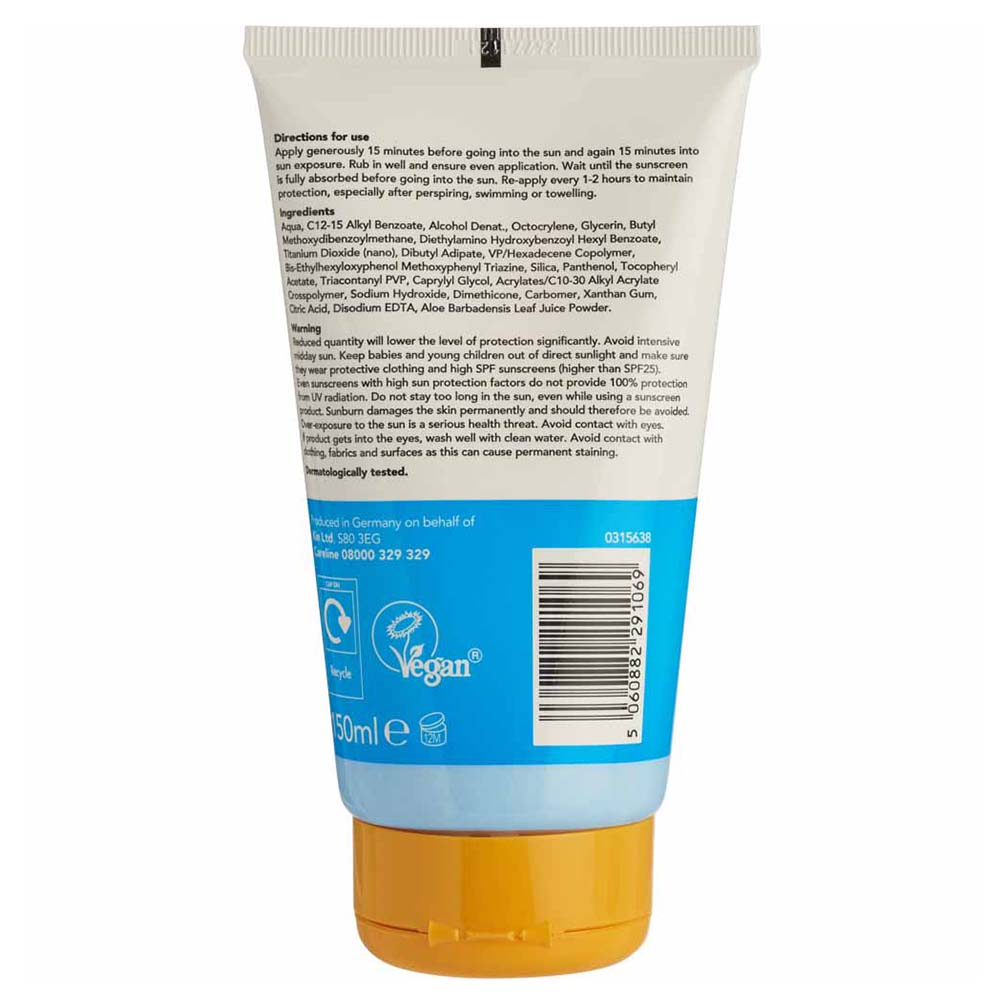 Skin Therapy SPF 50 plus Kids Extra Water Resistant Sun Lotion 150ml Image 2