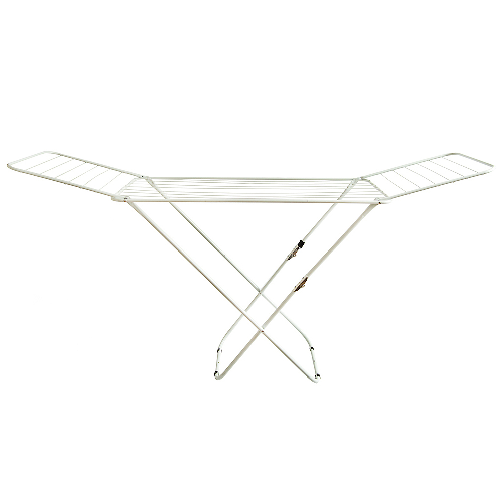 Home Vida Winged Folding Clothes Airer Image 1
