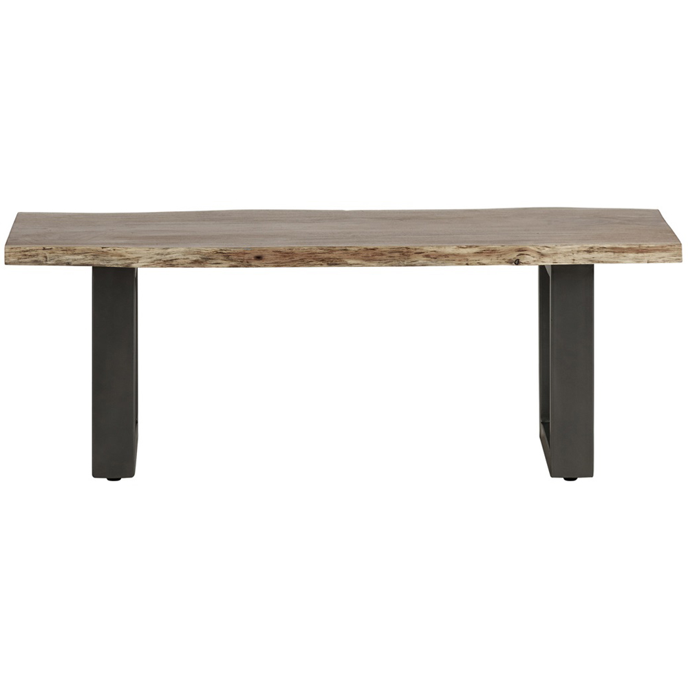 Brooklyn Barima 2 Seater Wooden Dining Bench Image 3