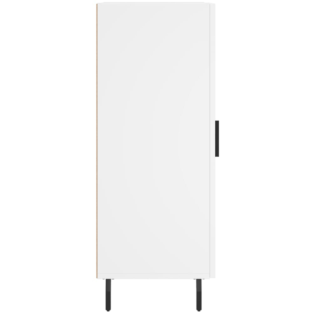 vidaXL Single Door White Sideboard Image 7