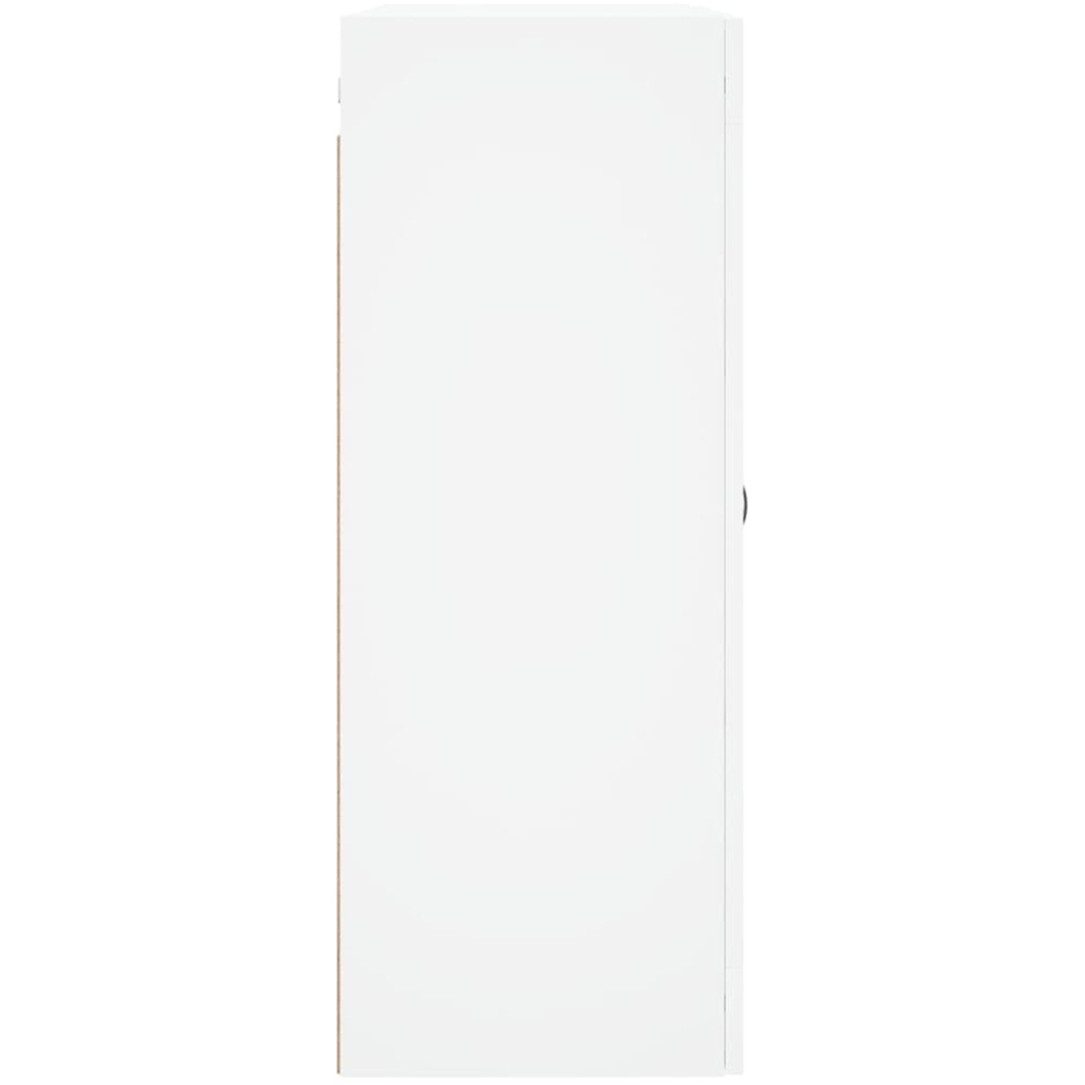 vidaXL 2 Glass Door White Wall Mounted Cabinet Set of 2 Image 7