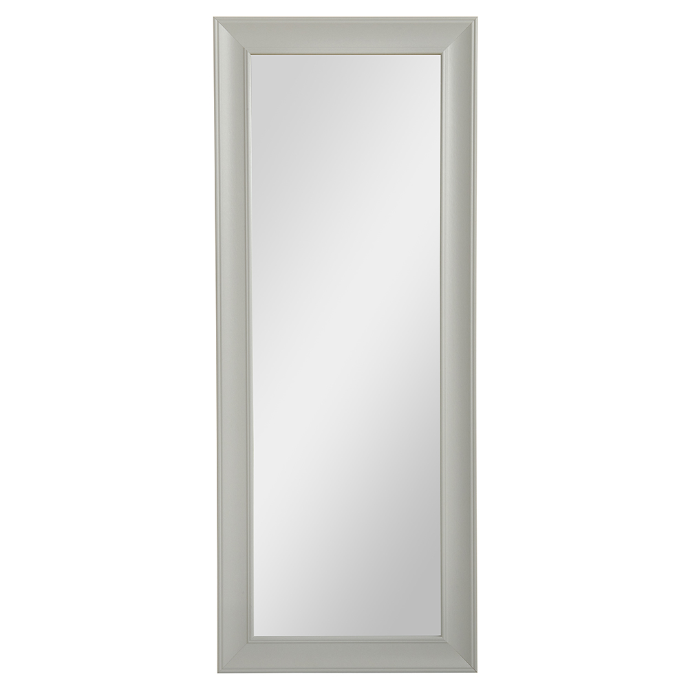 Wilko Grey Full Length Groove Mirror 134 x 43cm Image 1