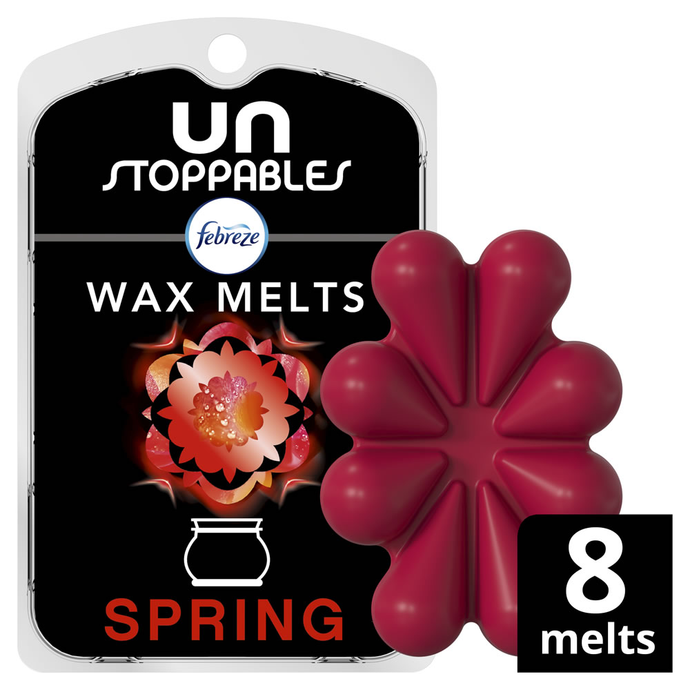 Febreze Unstoppables Wax Melts Spring 8pk Image 5