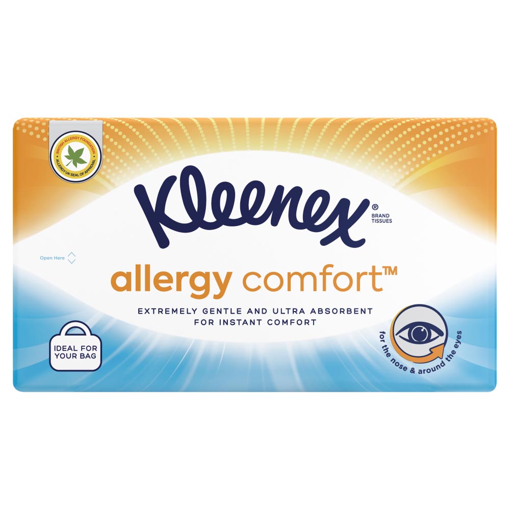 Kleenex Allergy Comfort Soft Pack 50 sheet Image 1