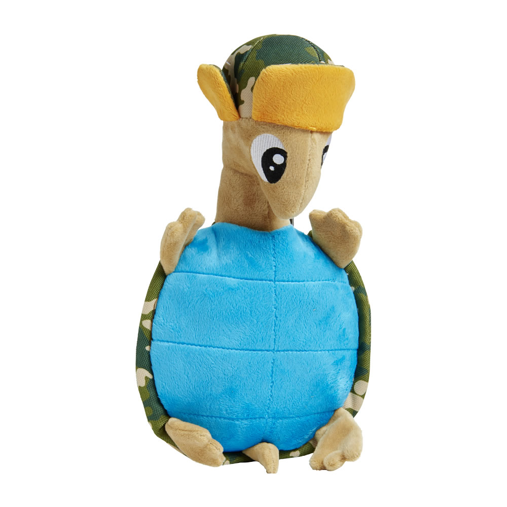 Wilko Plush Turtle Dog Toy Image