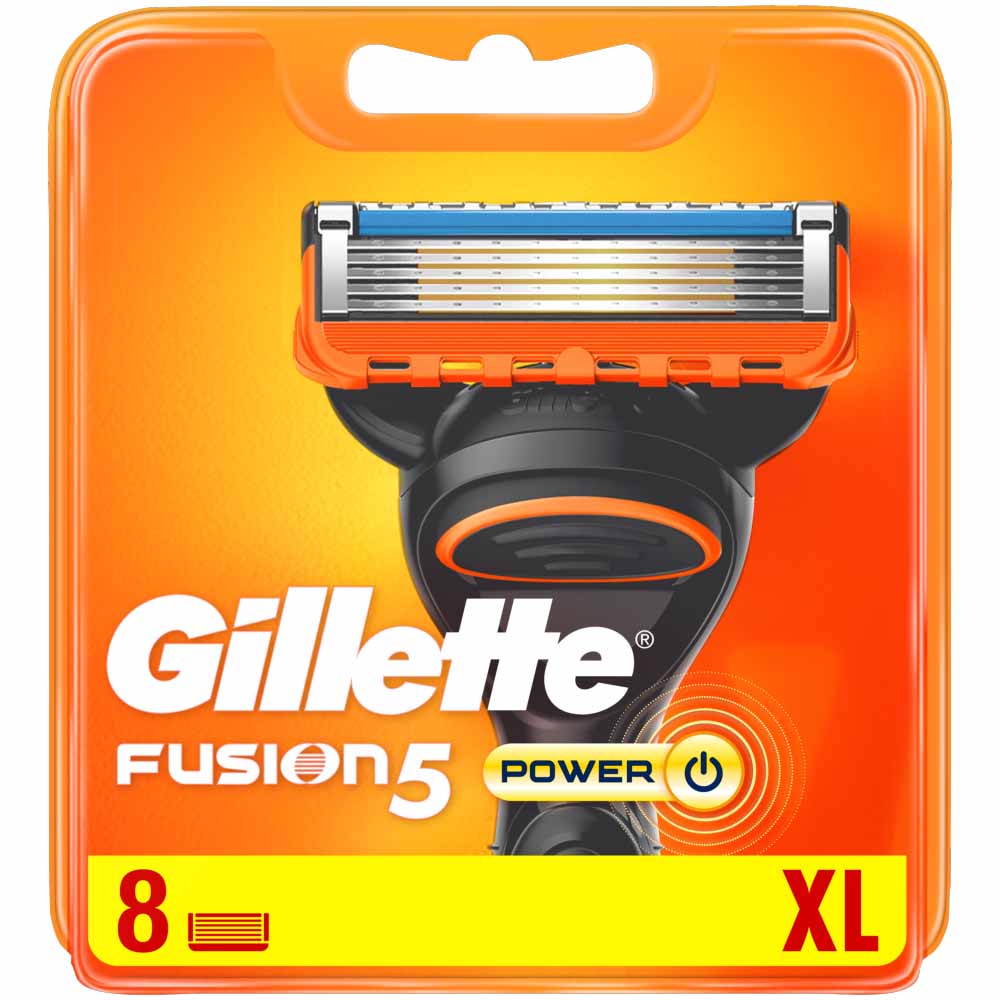 Gillette Fusion 5 Power Razor Blades 8 pack Image 2
