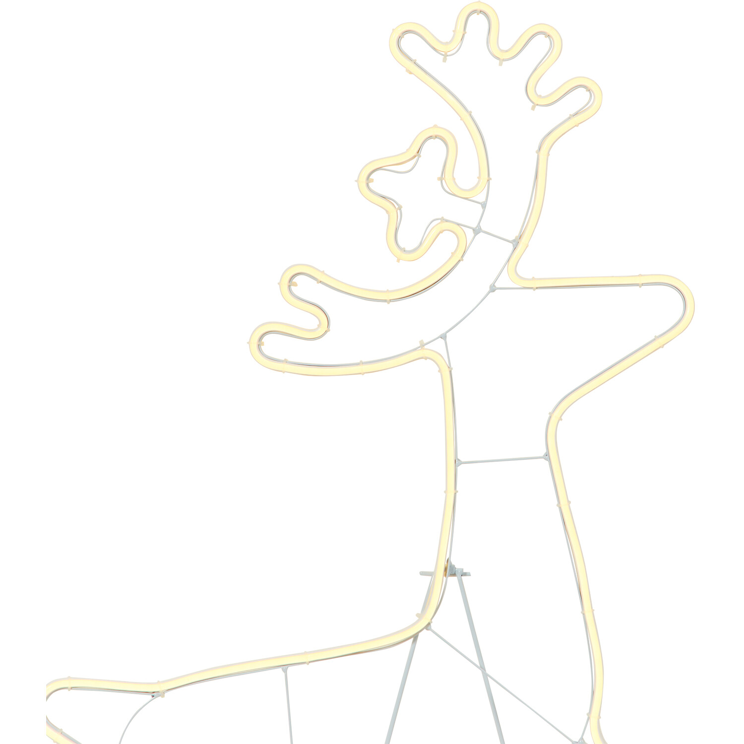 Standing Reindeer Neon Rope Light Image 3