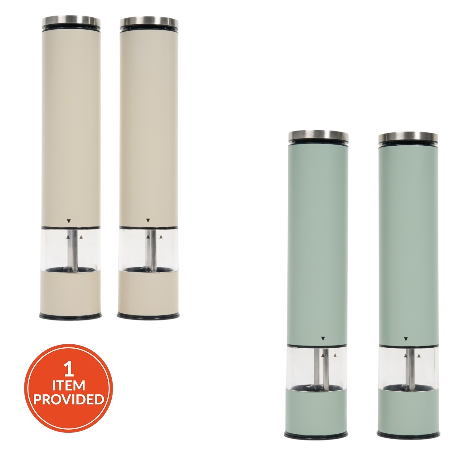 Set of 2 Electric Salt and Pepper Mills Image 5