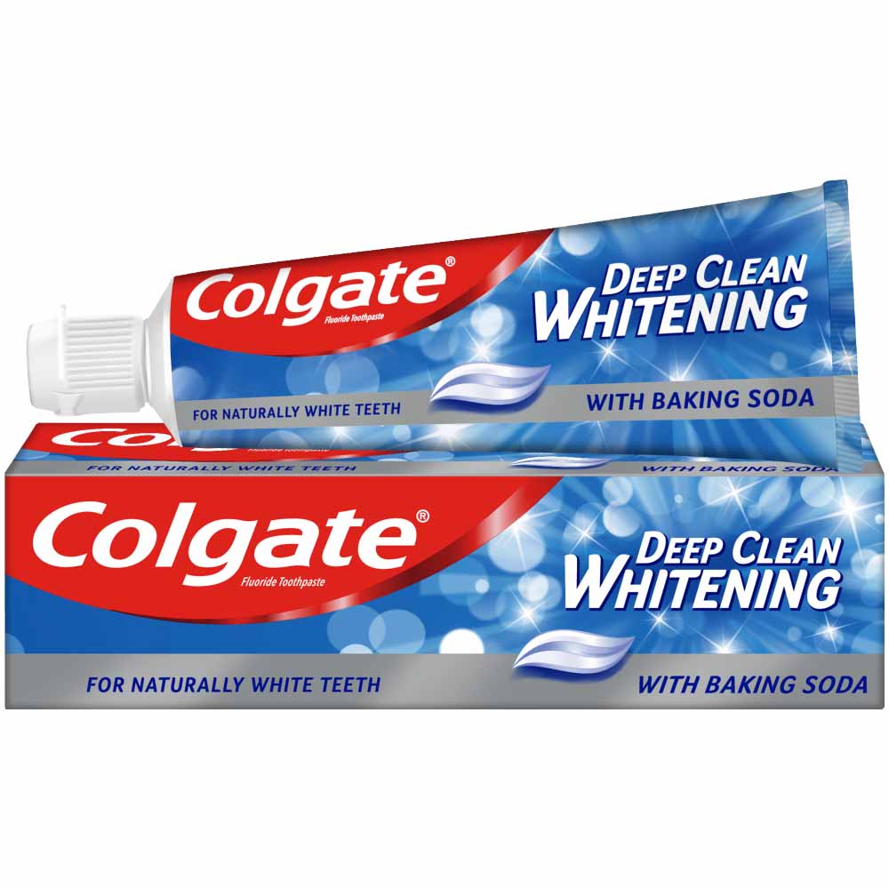 Colgate Deep Clean White with Baking Soda Toothpaste 75ml Image 4