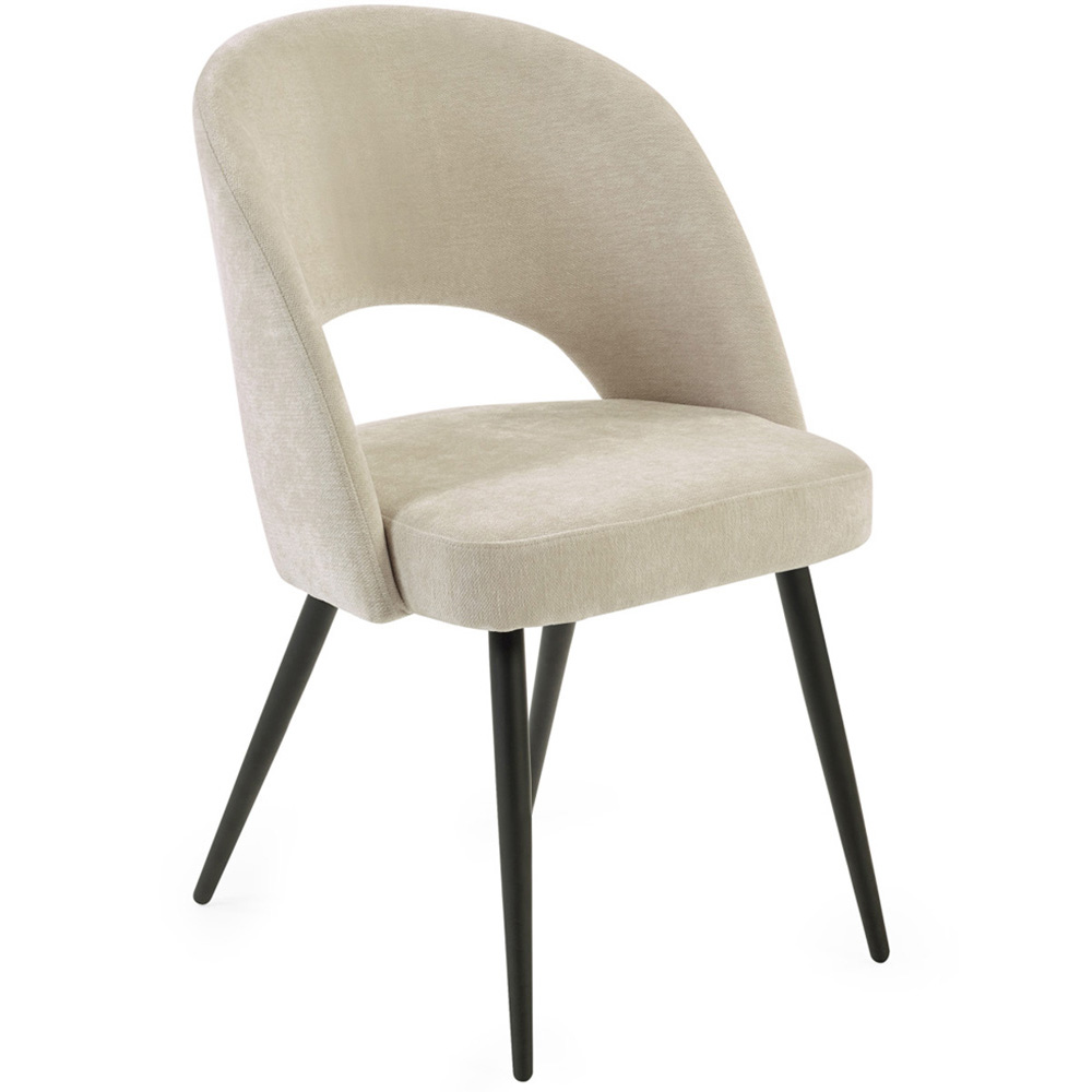 Julian Bowen Ella Set of 2 Calico Dining Chairs Image 2