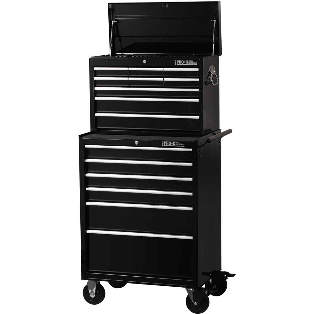Hilka HD PRO+ 15 Drawer Combination Tool Trolley Image 4