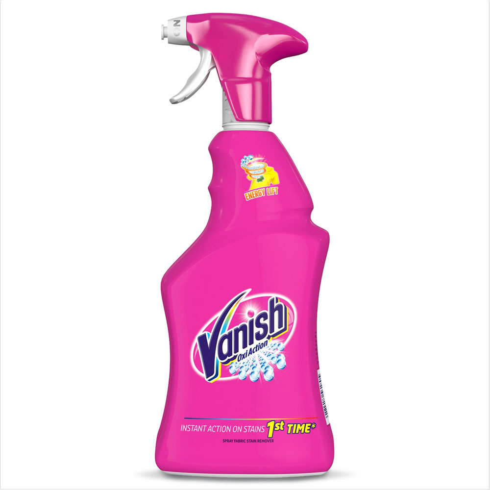 Vanish Oxi Action Spray Fabric Stain Remover 500ml Image 1