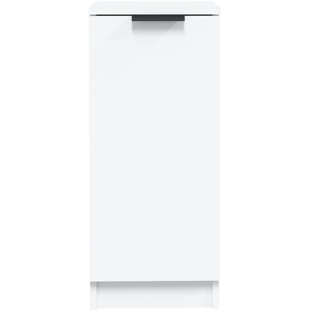 vidaXL Single Door White Sideboard Image 6