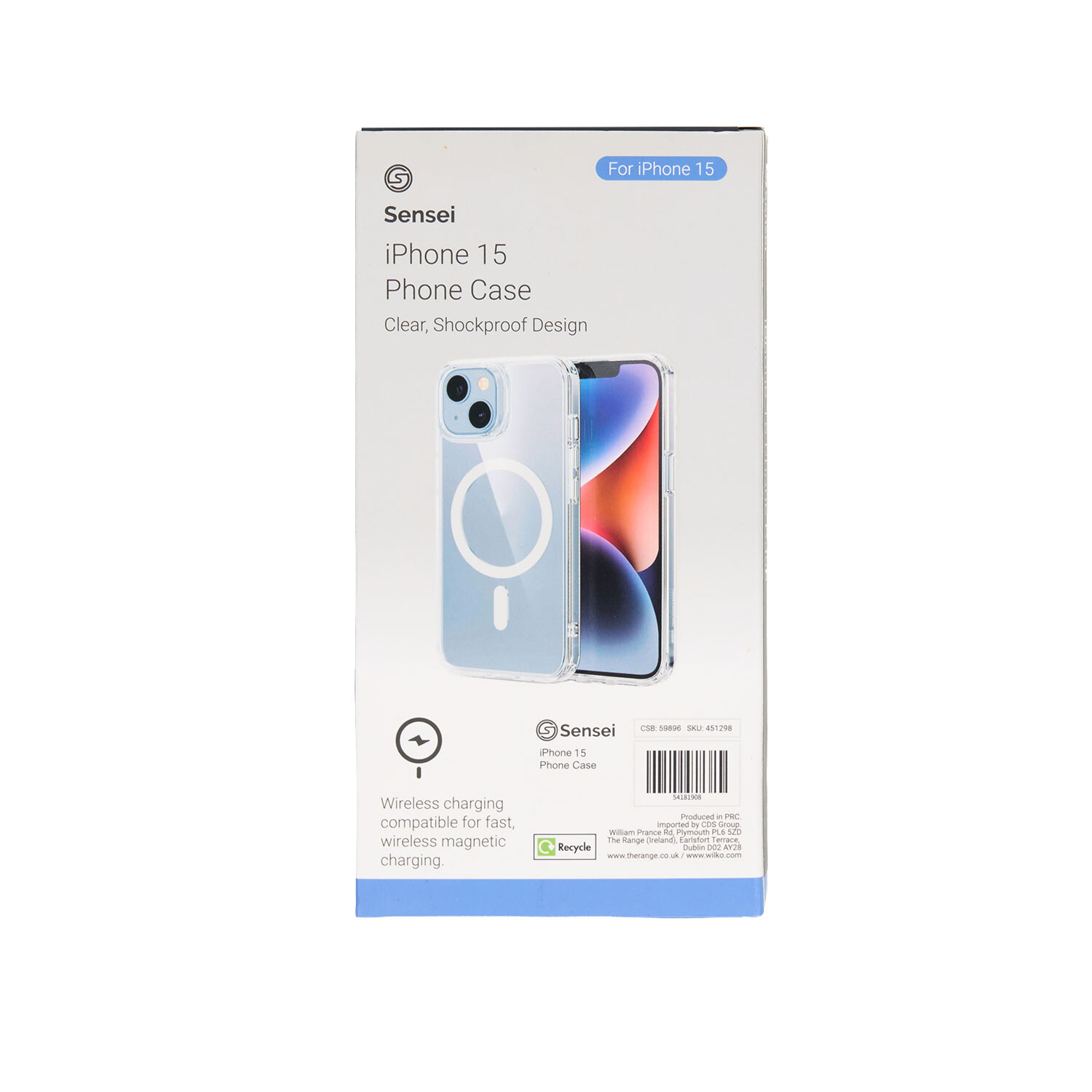 Sensei iPhone Case Clear 7.4cm 15cm 28g Image 2