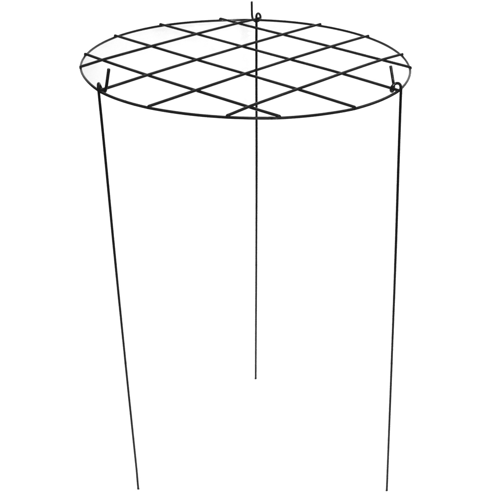 Garden Gear Grow Through Medium Round Grid Support 30cm Image 1