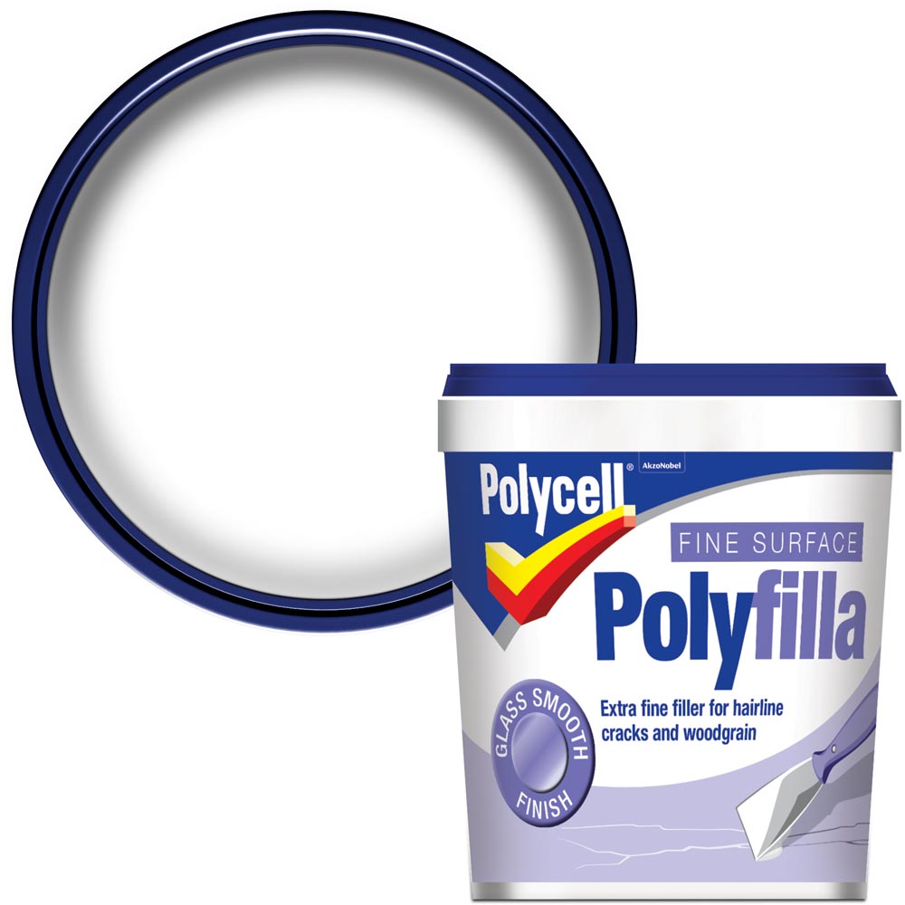 Polycell Fine Surface Polyfilla 500g Image 2