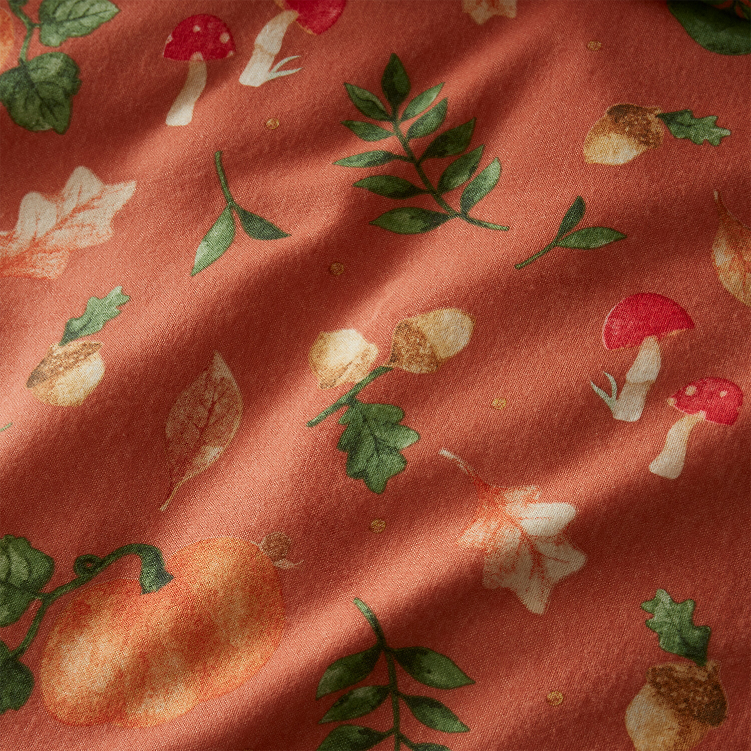 Pumpkin Harvest Duvet Set Rust Double Image 5