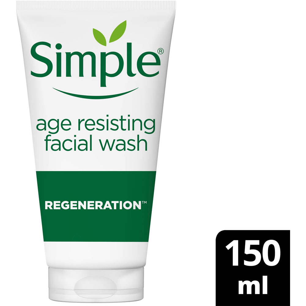 Simple Age Resisting Facial Wash 150ml Image 2