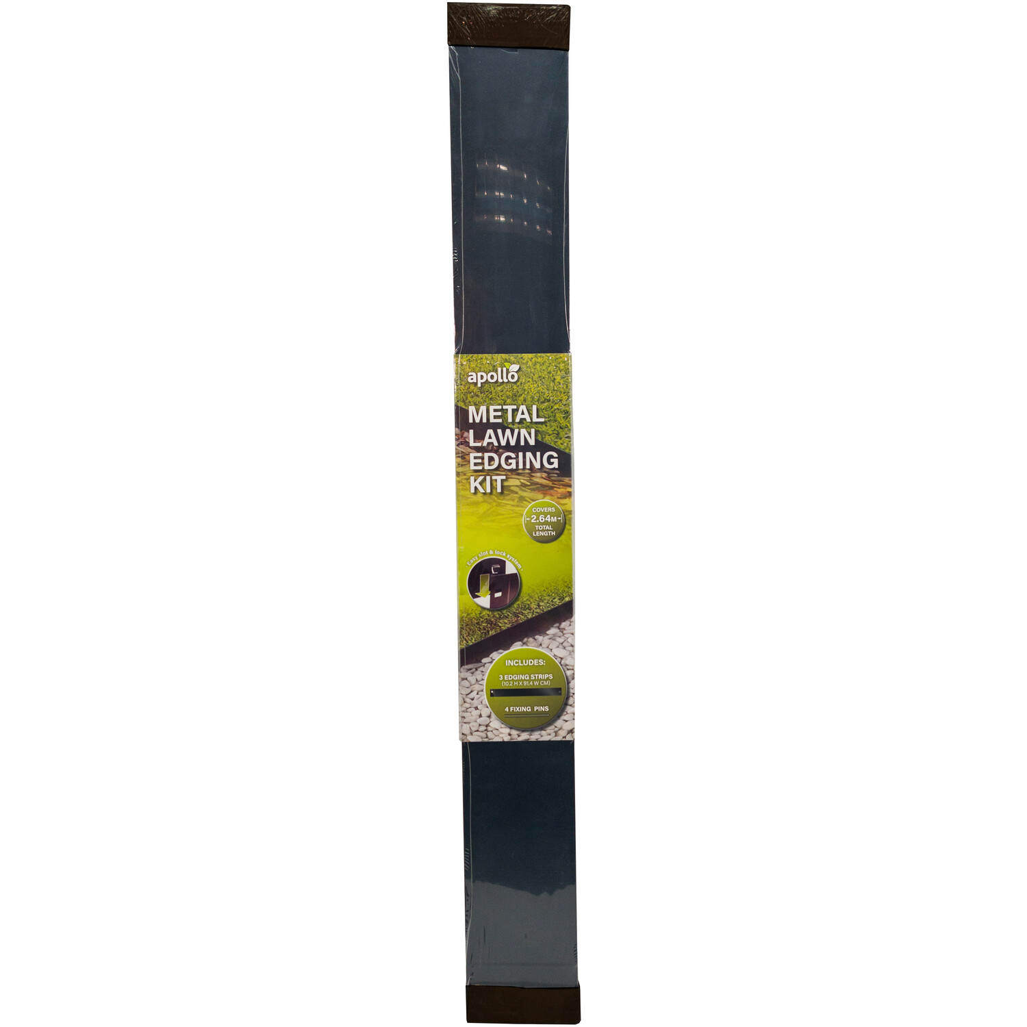 Metal Lawn Edge Kit Black Image 3