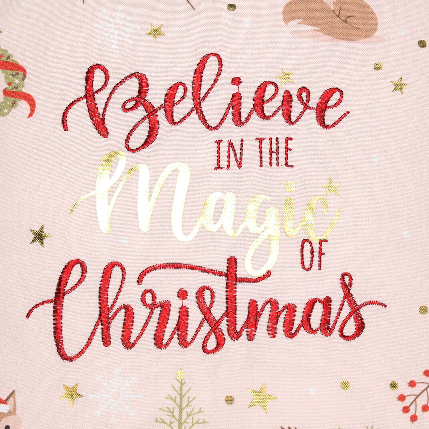 Believe In The Magic Cushion  - Natural Image 2