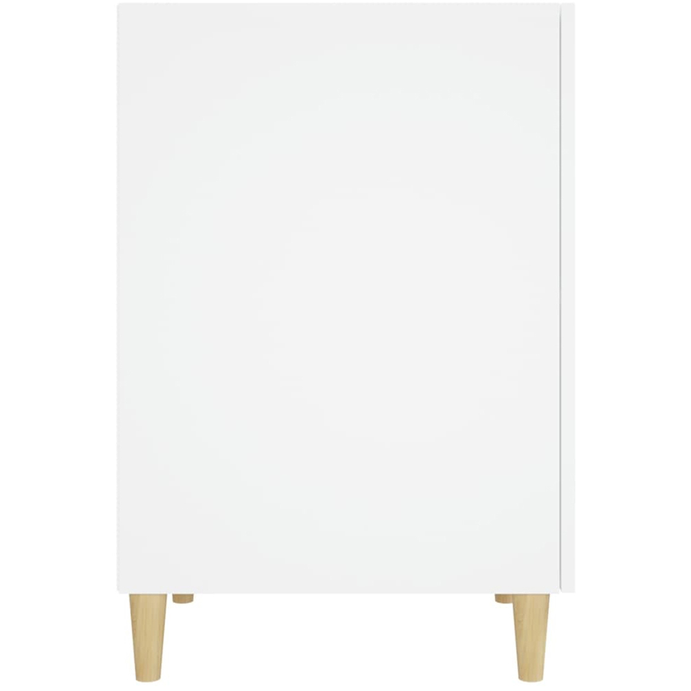 vidaXL 2 Door Computer Desk White Image 6