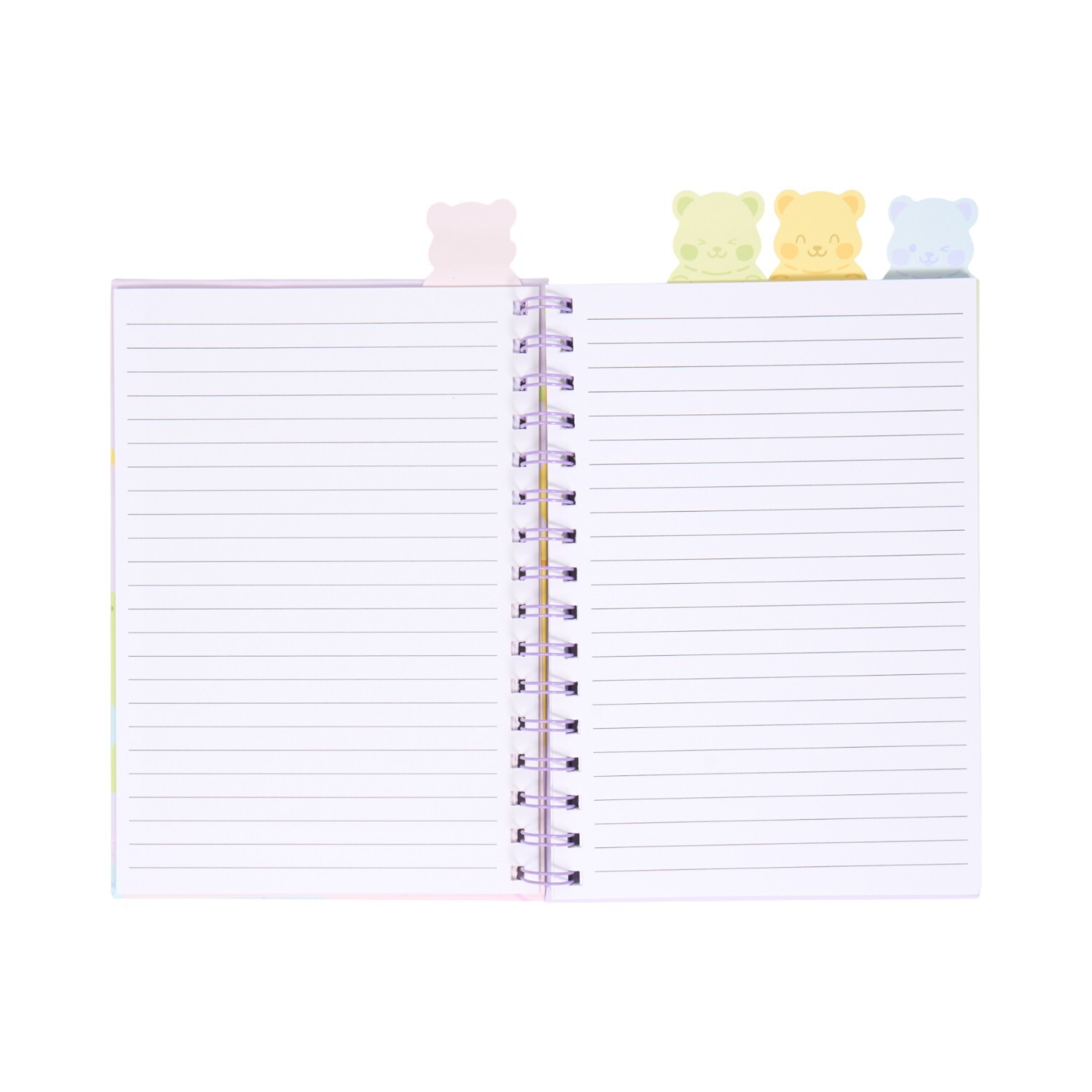 Colourful Bears Notebook A5 Image 2