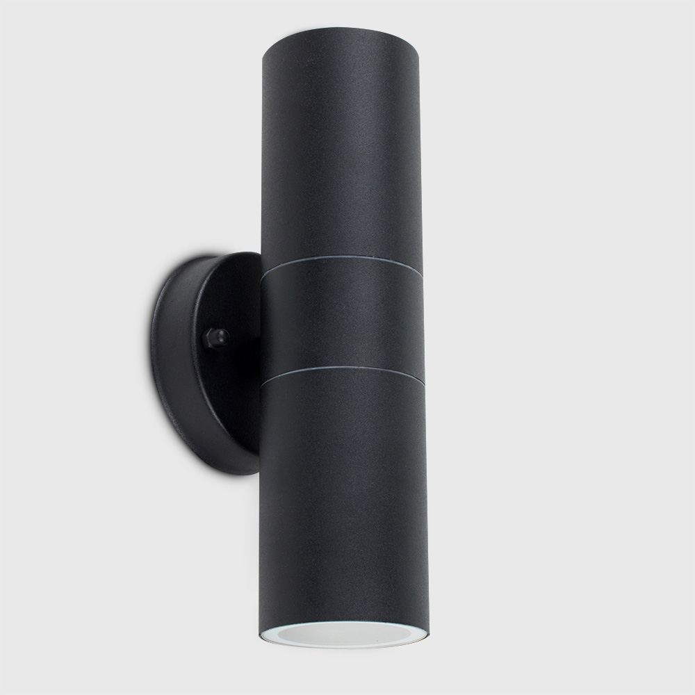 ValueLights Black Outdoor Wall Up Down Light Image 5