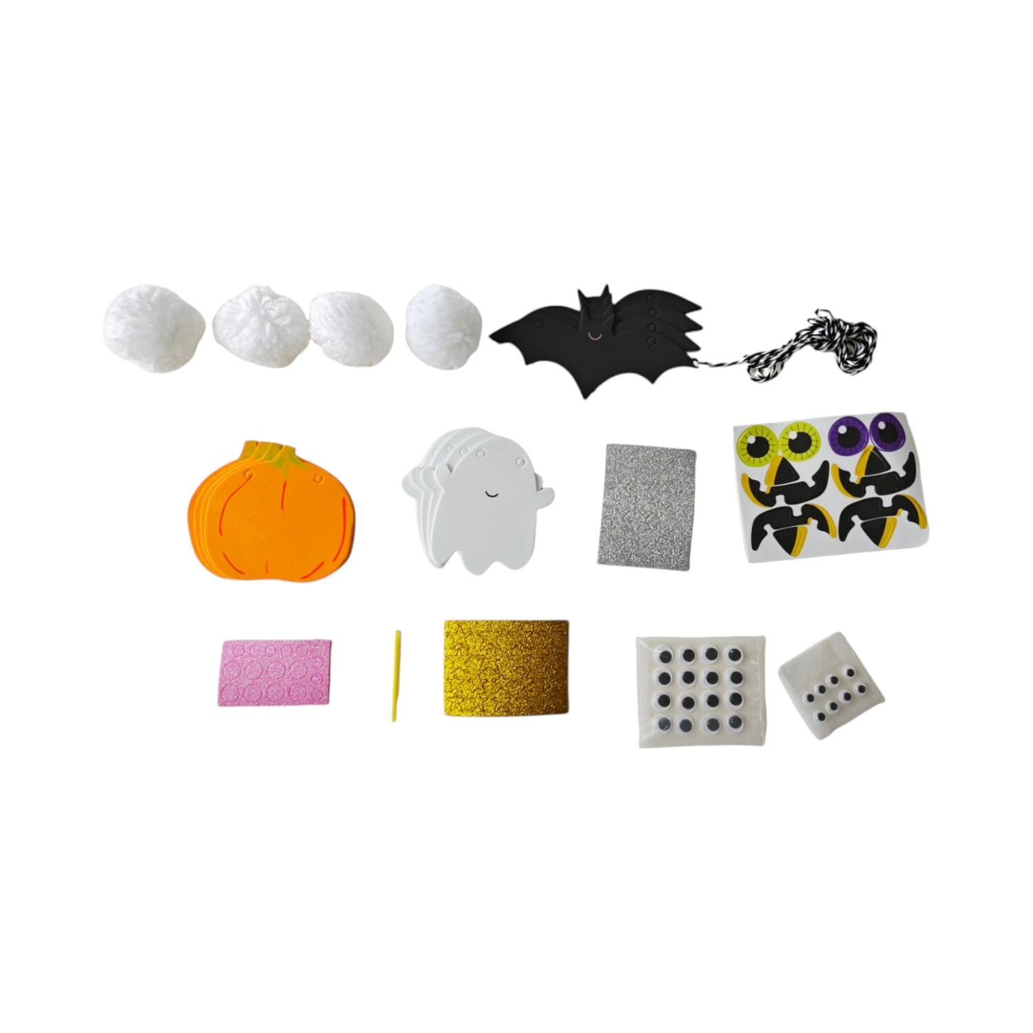 Make Your Own Halloween Garland Kit Multicolour Image 2