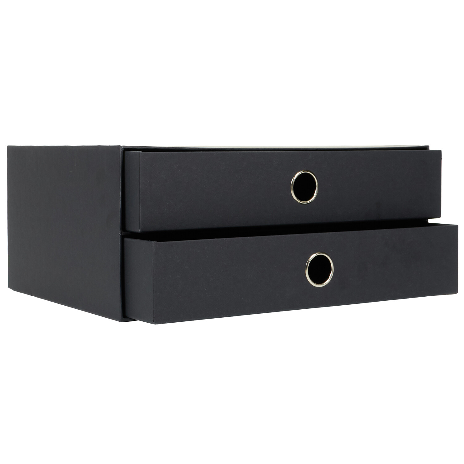 Black and Silver Double Chest - Black and Silver Image 4