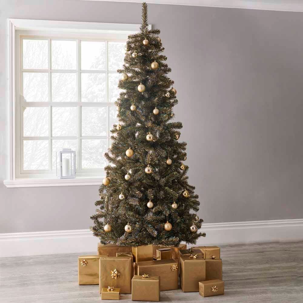 Wilko 7ft Midnight Luxe Dream Artificial Christmas Tree Image 7