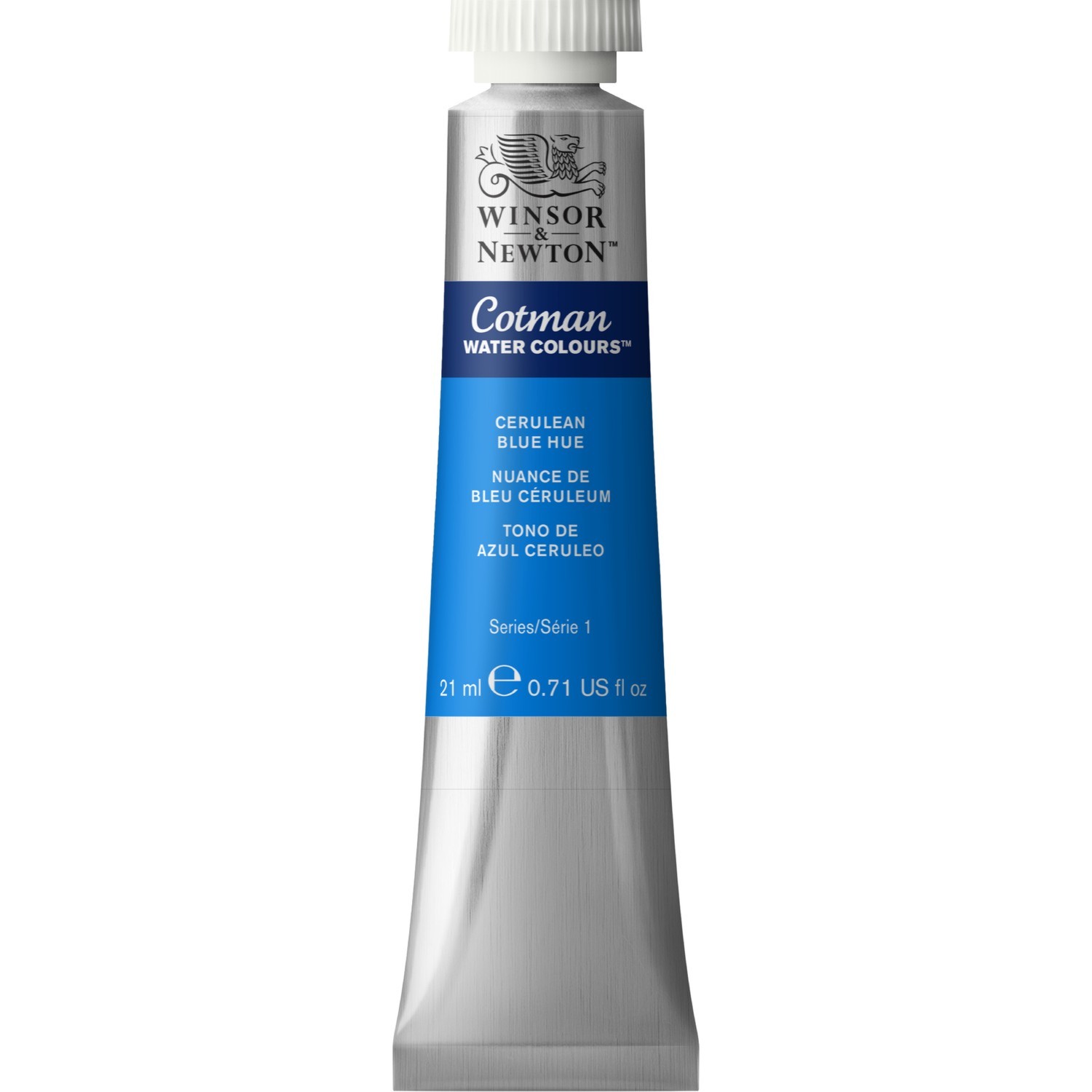 Winsor and Newton Cotman Watercolour Paint 21ml - Cerulean Blue Hue Image 1