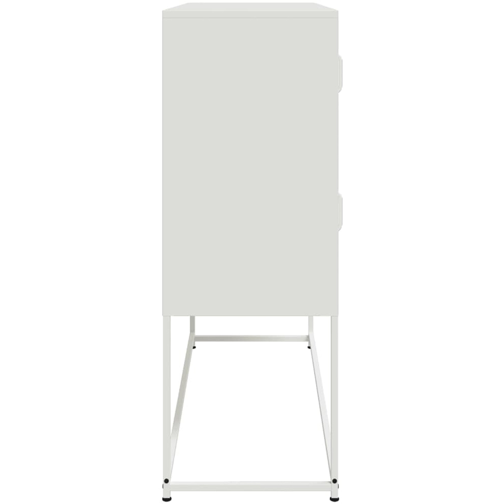 vidaXL 6 Door White Sideboard Image 7