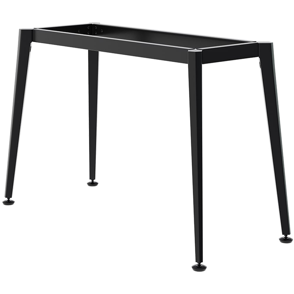 Living and Home Black Anti Slip Overall Non Jointed Iron Table Frame Image 1