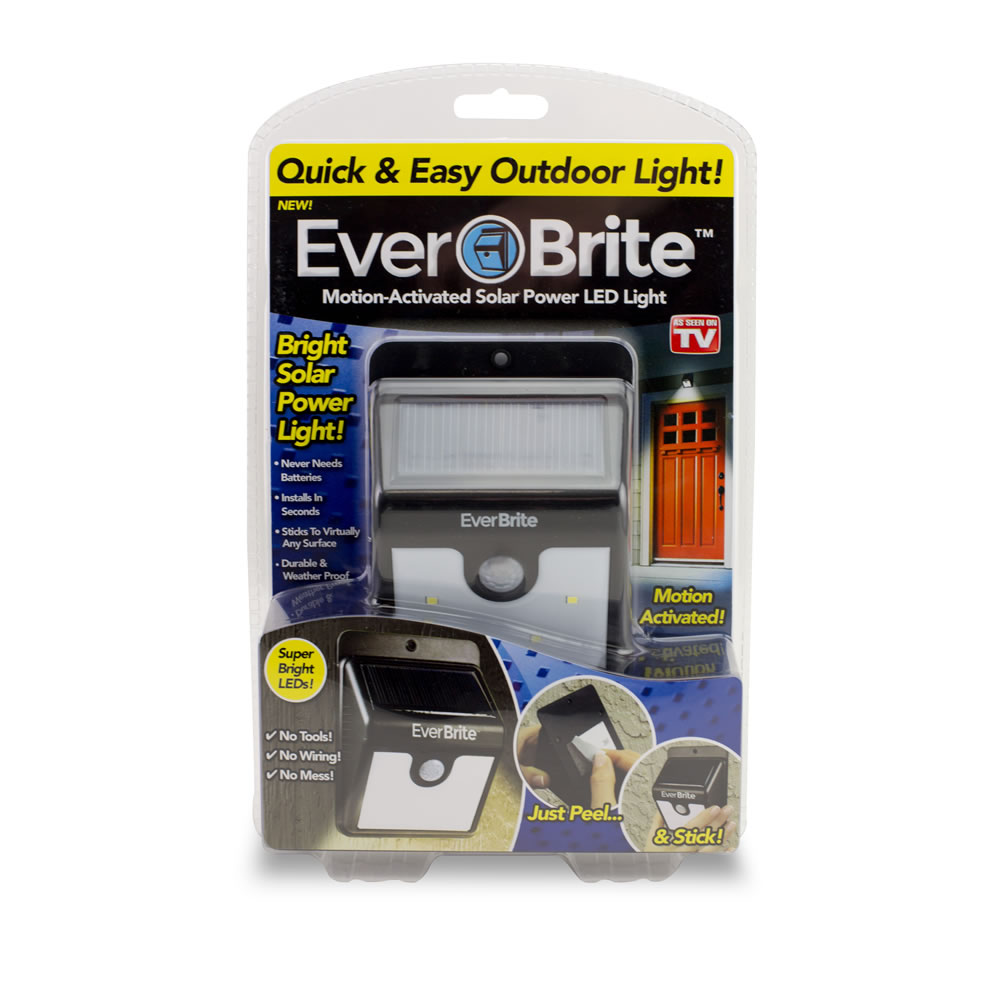 JML Everbrite Motion Activated Solar Power LED Image 1