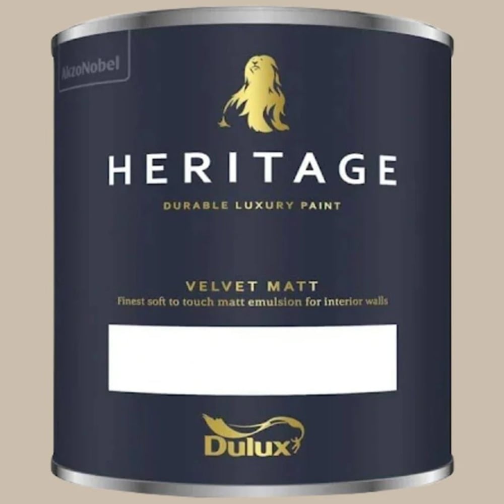 Dulux Heritage Walls and Ceilings Rope Ladder Velvet Matt Emulsion Paint 1L Image 2