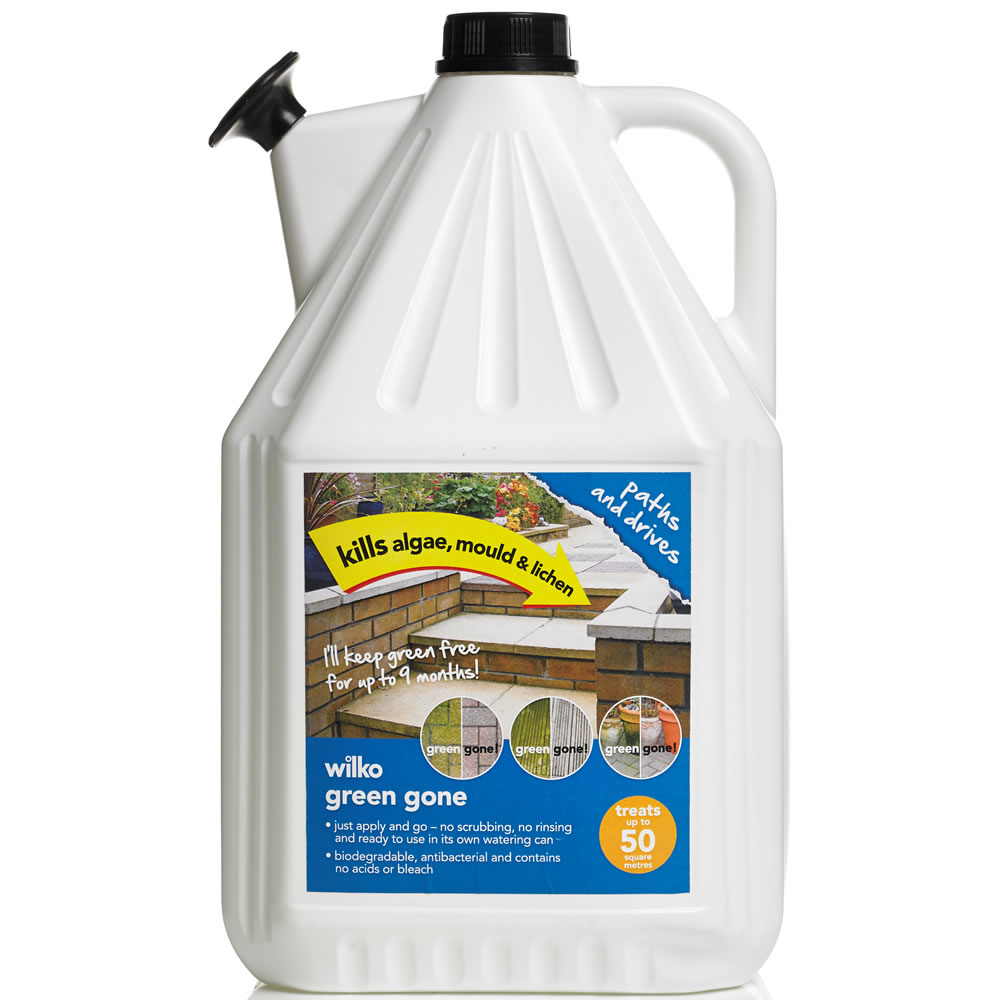 Wilko Green Gone Super Concentrate Path and Patio Cleaner 5L Image 1