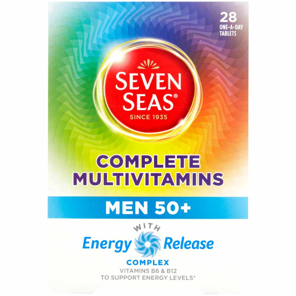 Seven Seas Complete Multivitamins Men 50+ 28 pack Image