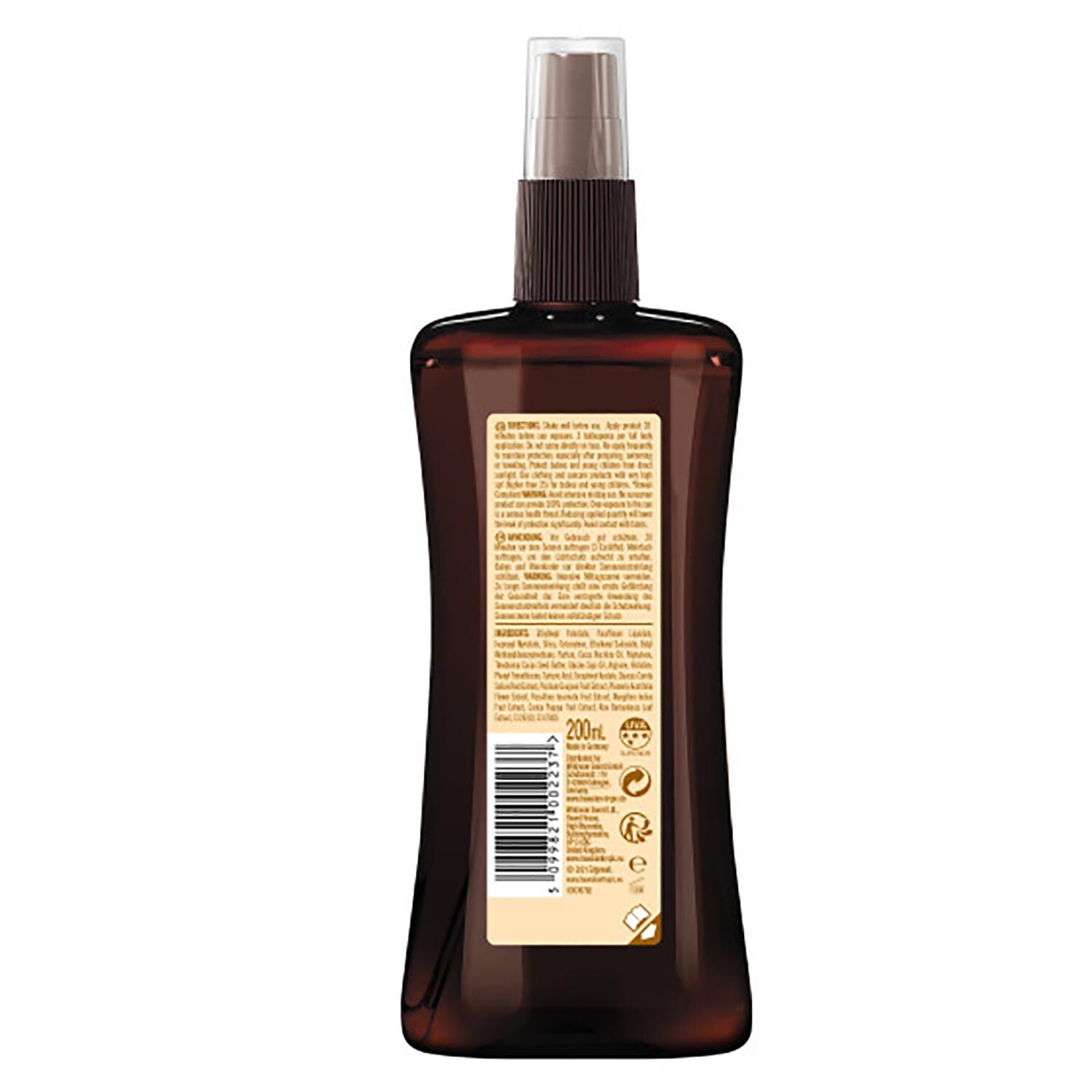 Island Glow Protective Dry Spray Oil - Brown Image 2