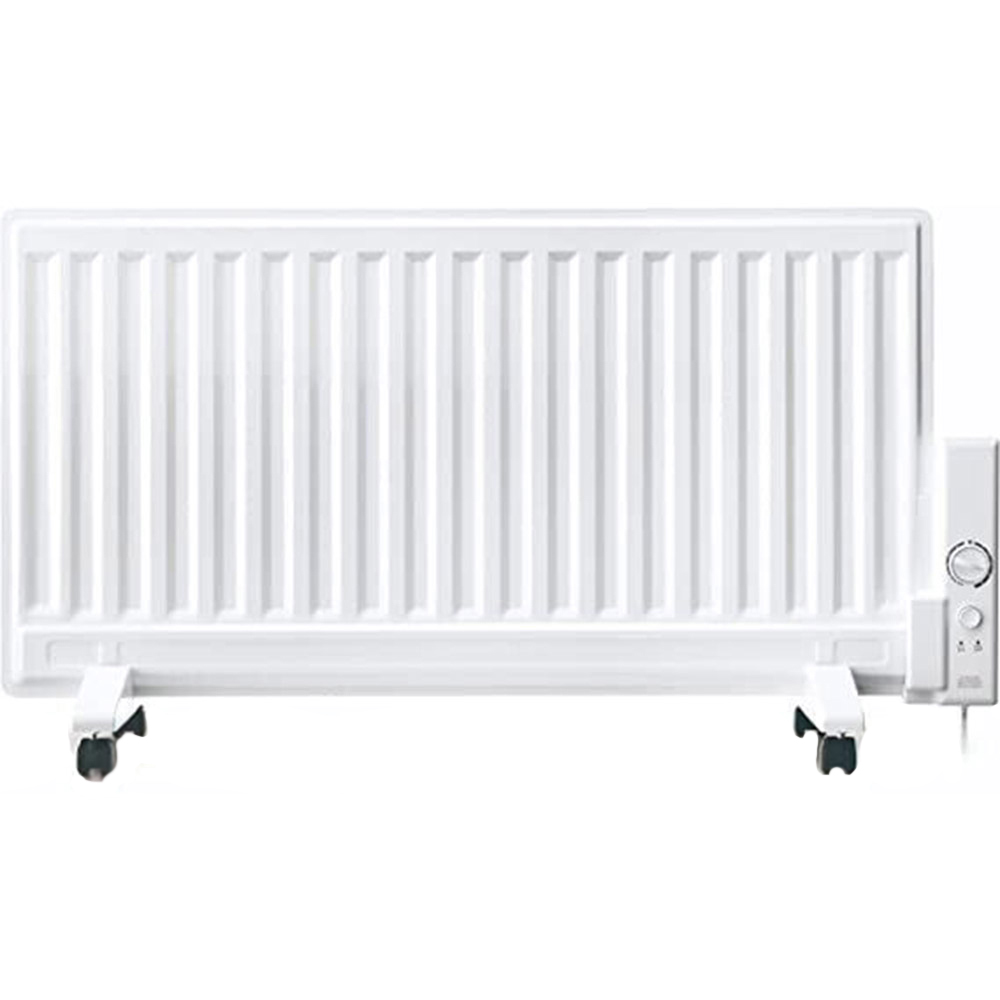 AMOS White Oil Filled Panel Heater 1000W Image 1