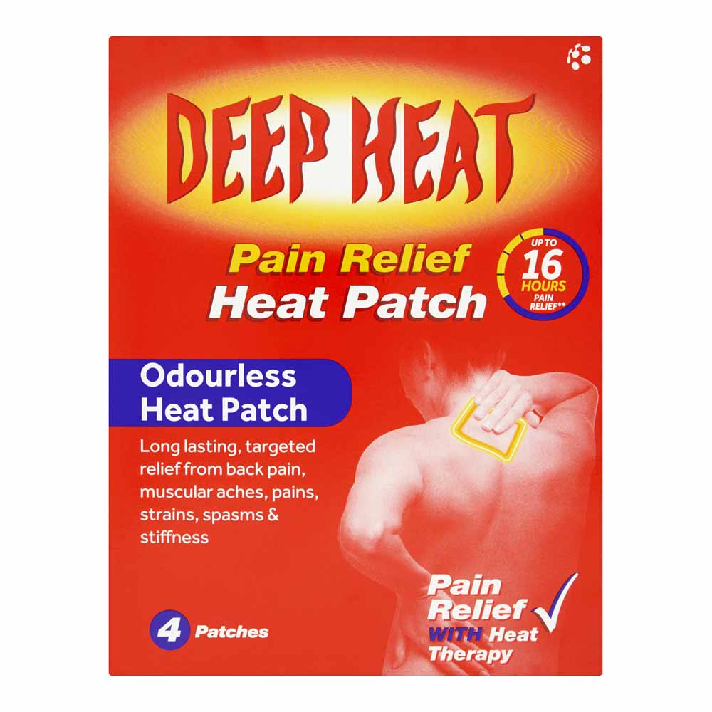 Deep Heat Patch 4 pack Image