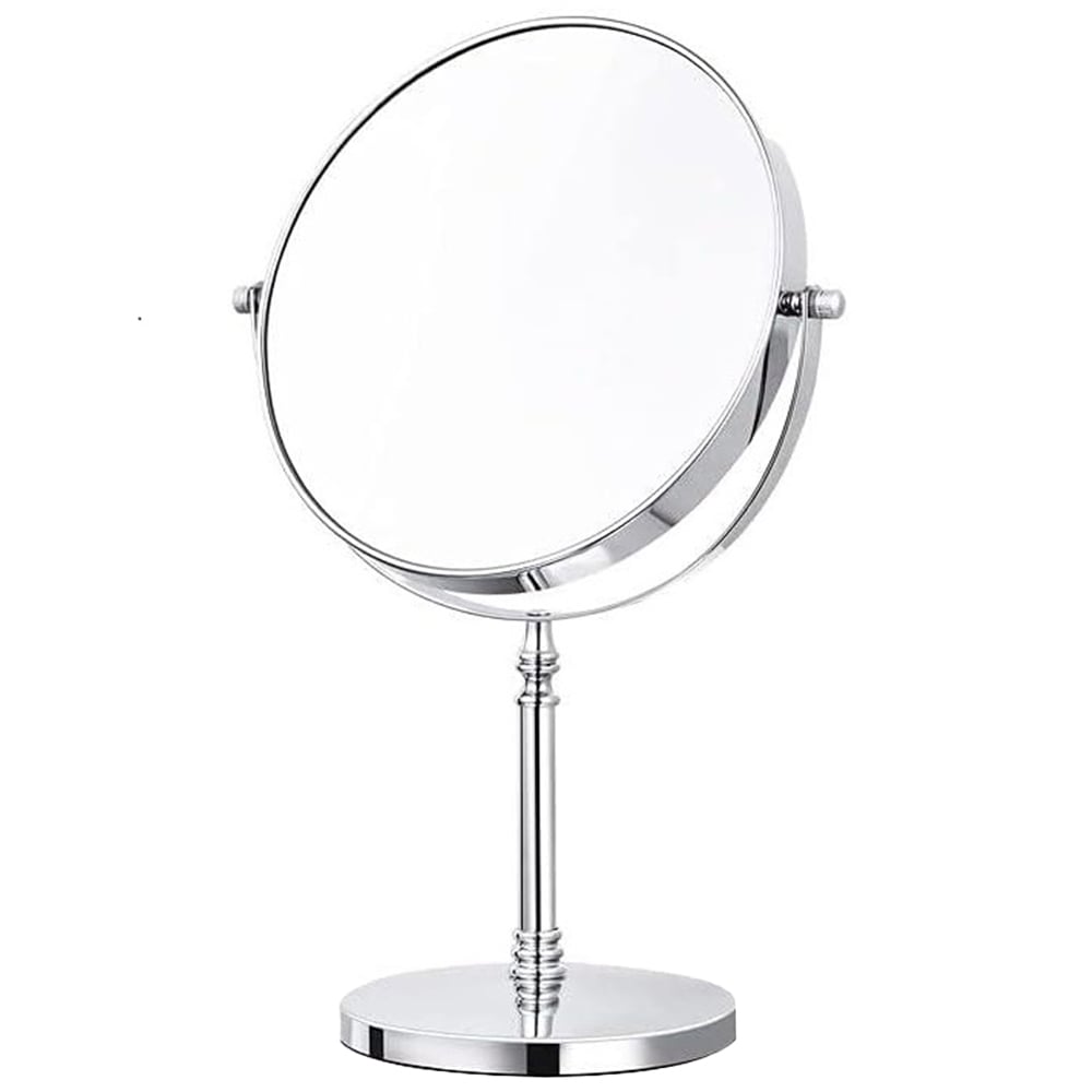 Dyzi Double Sided Crystal Style Makeup Mirror Image 1