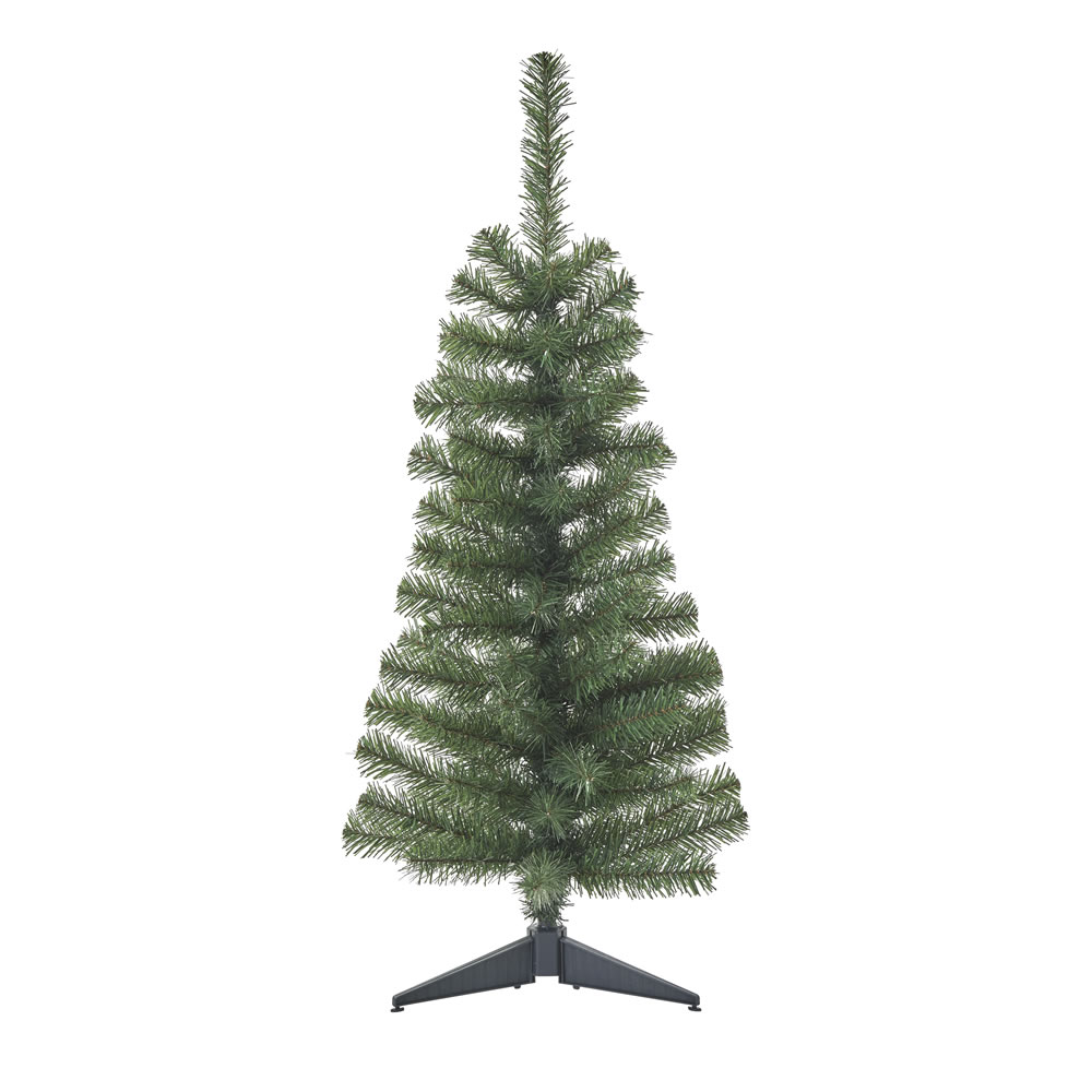 Wilko 3ft Green Artificial Christmas Tree Image 1