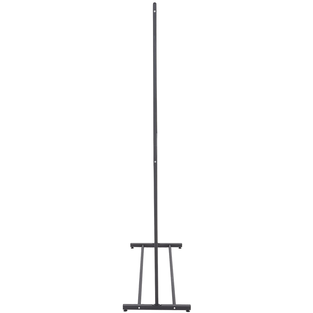 Living and Home 2-Tier Black Metal Clothing Rack 60 x 35 x 160cm Image 4
