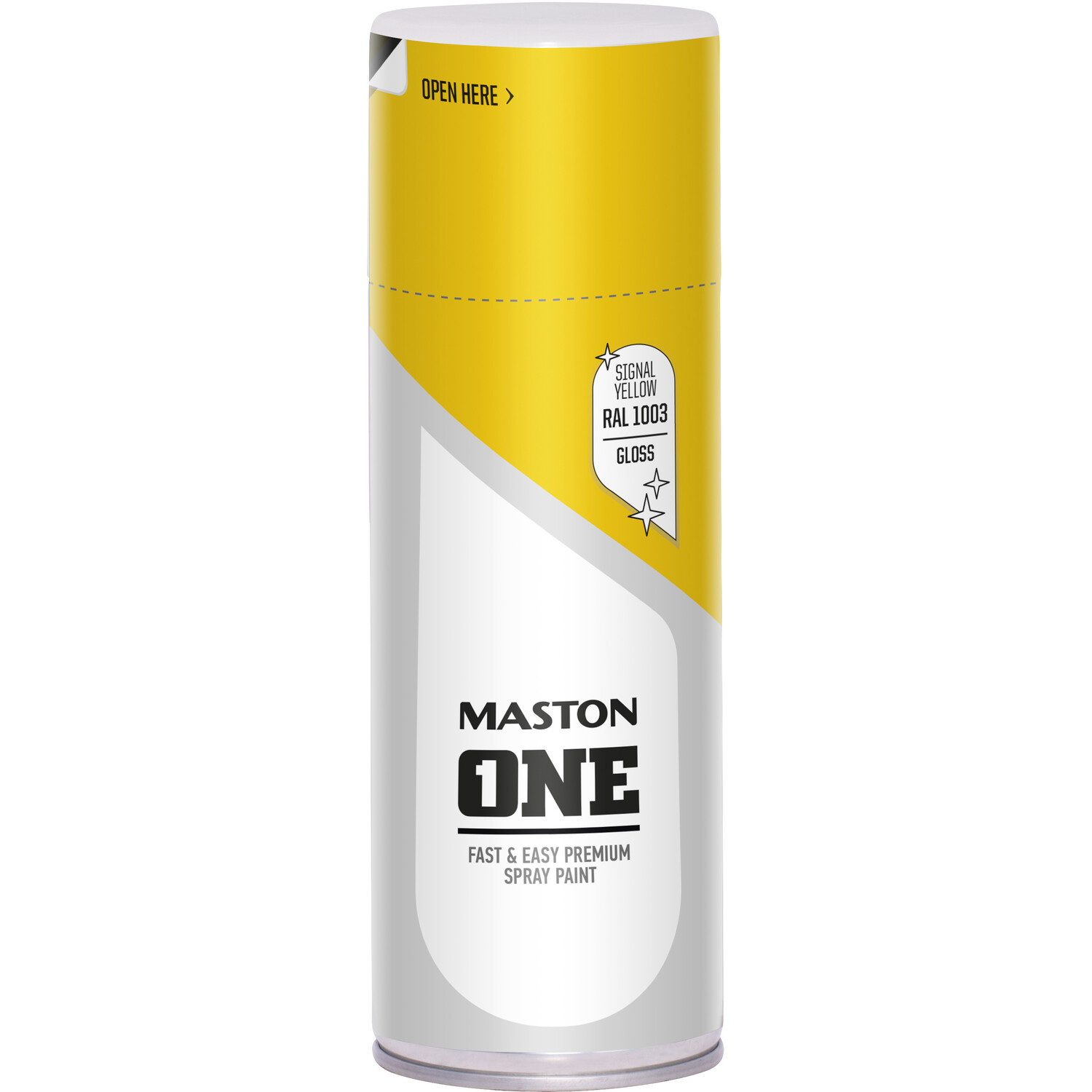 Maston One Gloss Spray Paint Signal Yellow Image