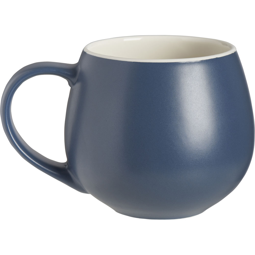 Wilko Blue Soft Touch Mug Image 4