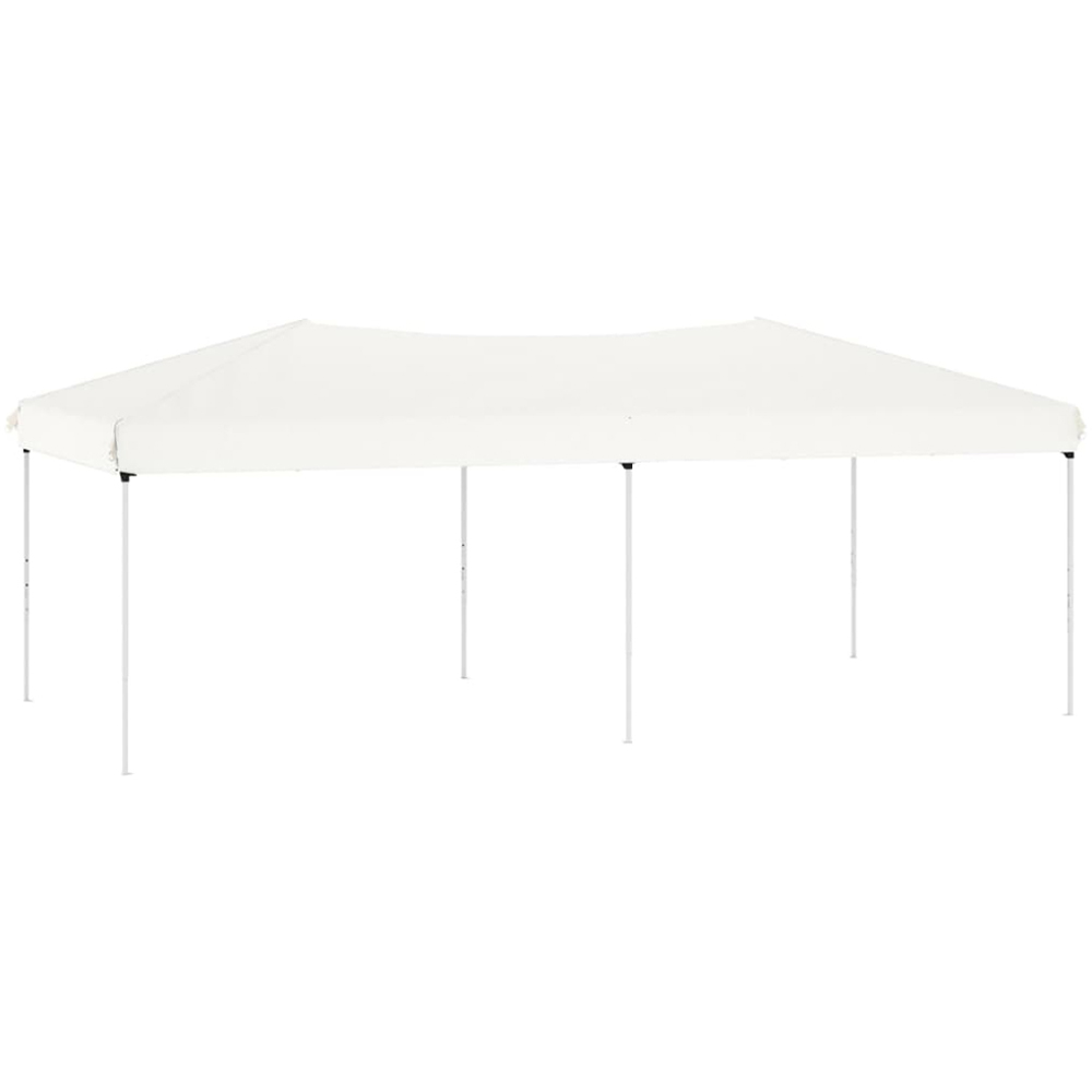 vidaXL 3 x 6m White Foldable Gazebo Party Tent Image 2